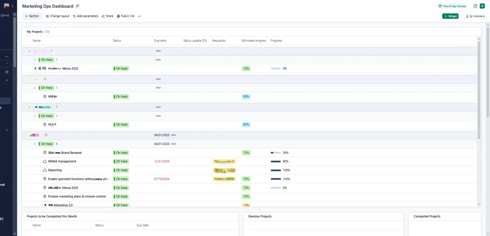 Wrike Implementation