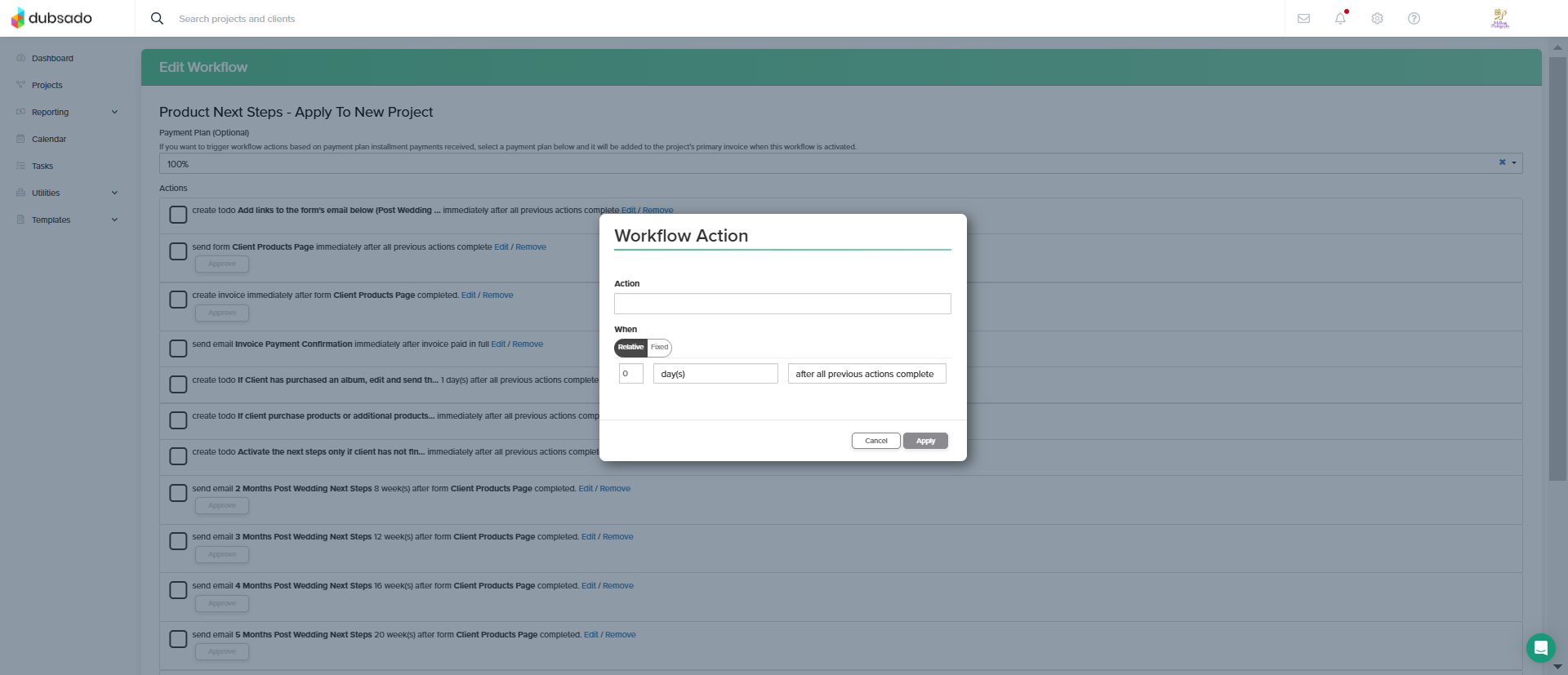 Dubsado Automation Tool