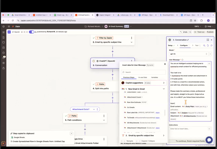 zapier no code automation
