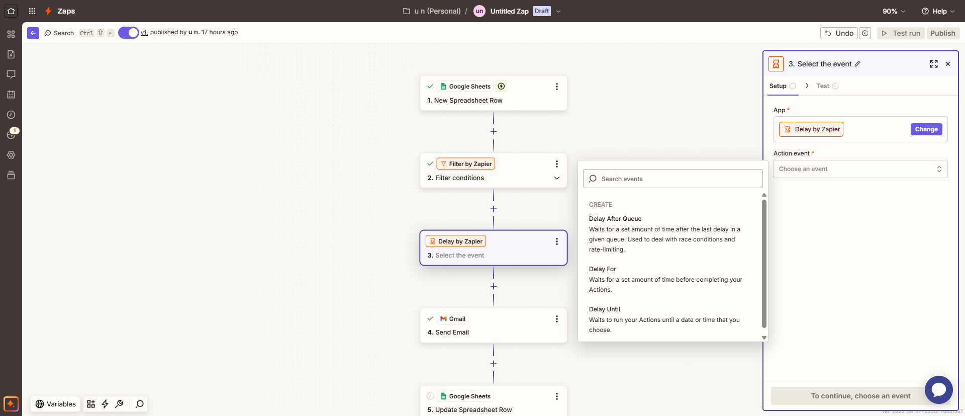 Delay by Zapier