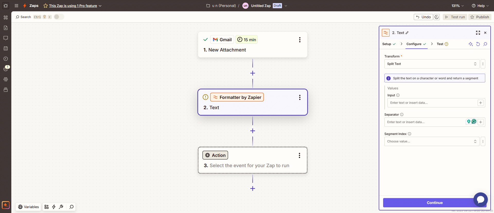 Formatter by Zapier