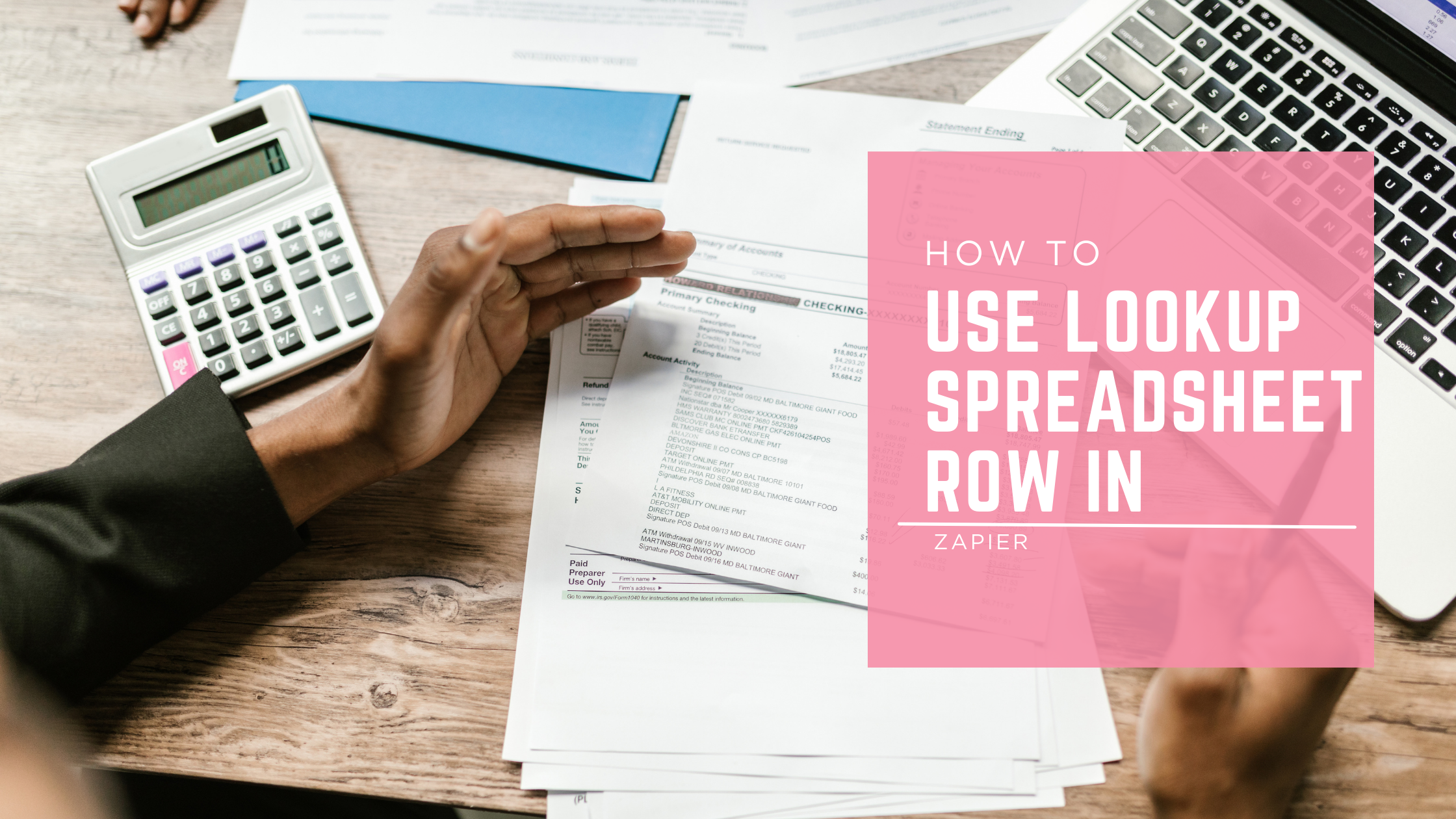 How to Use Lookup Spreadsheet Row in Zapier